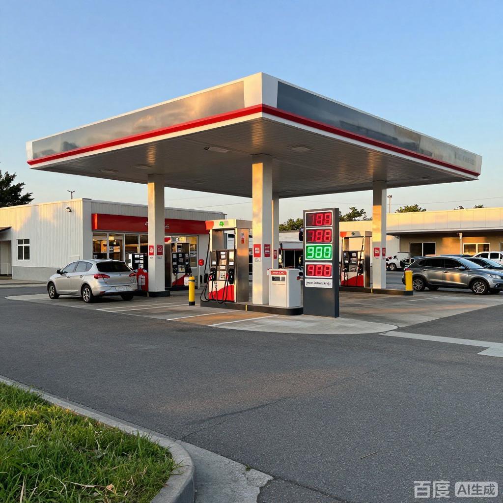 LED applications in Gas Stations